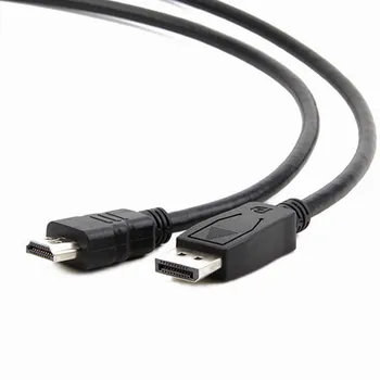 GEMBIRD DISPLAYPORT NA HDMI KABAL, CC-DP-HDMI-6, 1,8M, DP MALE TO HDMI TYPE A MALE (1 / 2)