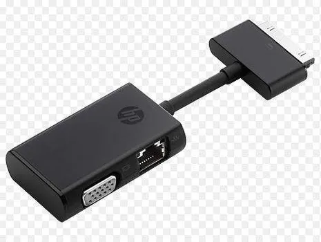 ADAPTER HP DOCK CONNECTOR TO ETHERNET/VGA (1 / 1)