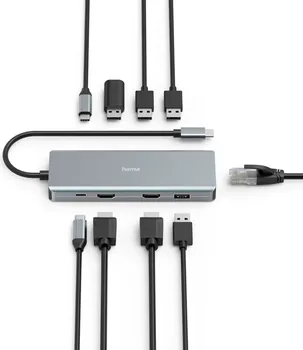 HAMA DOCKING STATION USB-C MULTIPORT 9 PORTS (1 / 2)