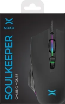 NOXO ZICANI, USB, OPTICAL SENSOR SUNPLUS 6651, MAX SENSITIVITY (DPI) 6400, MOUSE ACCELERATION 22.5G, TRACKING SPEED 66 IPS, NUMBER OF BUTTONS 7, ERGONOMIC, ILLUMINATION, WEIGHT 129G (SOULKEEPER RGB) (4 / 4)