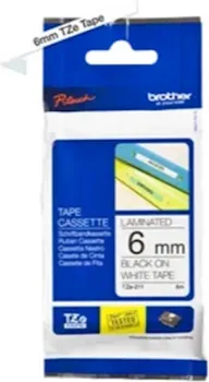 SAŽETAK KOMPATIBILNA S VELIKIM BROJEM BROTHEROVIH P-TOUCH PRINTERA, TZE-211 ORIGINALNA KASETA S LAMINIRANOM TRAKOM ZA OZNACAVANJE VRLO JE SVESTRANA ZAHVALJUJUCI LAKO CITLJIVOJ KOMBINACIJI BIJELE I CRNE BOJE – KORISNA JE U KUCI, U UREDU I NA DRUGIM RADNIM MJESTIMA. (TRAKA ZA OZNAČAVANJE BROTHER TZE-211) (2 / 2)