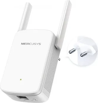 MERCUSYS ME30 AC1200 WI-FI RANGE EXTENDER, 300 MBPS AT 2.4 GHZ + 867 MBPS AT 5 GHZ, 1 X 10/100 LAN, 2× FIXED EXTERNAL ANTENNAS, WALL PLUGGED, WPS/RESET BUTTON, SIGNAL INDICATOR, RANGE EXTENDER/ACCESS POINT MODE, ADAPTIVE PATH SELECTION (ME30 AC1200 WI-FI RANGE EXTENDER, 300 MBPS AT 2.4 GHZ + 867 MBPS AT 5 GHZ, 1 X 10/100 LAN, 2× FIXED EXTERNAL ANTENNAS, WALL PLUGGED, WPS/RESET BUTTON, SIGNAL INDICATOR, RANGE EXTENDER/ACCESS POINT MODE, ADAPTIVE PATH SELECTION) (1 / 2)