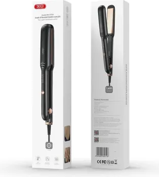 SMART TEMPERATURE CONTROL, FAST HEATING, CERAMIC COATED PLATES, LIGHTWEIGHT AND ERGONOMIC DESIGN, LED DISPLAY, AUTOMATIC SHUT-OFF FUNCTION. (XO CF25 SMART HAIR STRAIGHTENER) (3 / 3)