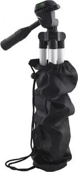 ESPERANZA TRIPOD WITH EJECTING COLUMN. DESIGNED FOR PHOTO CAMERAS, VIDEO CAMERAS, LASER MEASURING DEVICES, RANGEFINDERS, ETC. LIGHTWEIGHT ALLOY MATERIAL, SMALL SIZE AND RUGGED CARRYING CASE ALLOWS YOU TO EASILY TAKE IT WITH YOU AND USE IT AT WORK AND AT HOME. CONVENIENT RETRACTABLE LEGS AND MOUNTING BRACKETS ALLOW YOU TO QUICKLY SET UP A TRIPOD AT THE CORRECT HEIGHT. TECHNICAL DATA: 3-WAY PANHEAD REMOVABLE QUICK RELEASE PLATE 4-SECTION ALUMINUM LEGS QUICK LEVER LOCK RUBBER LEG TIP MAXIMUM HEIGHT: 1060MM MINIMUM HEIGHT: 360MM MAXIMUM LOAD WEIGHT: 2KG WEIGHT: 500G (TELESKOPSKI STATIV ZA FOTOAPARAT CEDER EF108) (3 / 4)