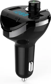 MULTIFUNCTION WIRELESS CAR MP3 PLAYER. SUPPORT: USB OR MICROSD CARD, CAR CHARGING., ANSWER PHONE CALLS DURING DRIVING, FLAC. (WIRELESS FM TRANSMITTER MP3 T20) (1 / 6)