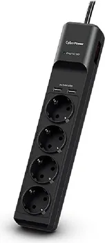 CCYBERPOWER P0420SUD0-DE IDEALAN JE ZA ZAŠTITU OD PRENAPONA KOD KUĆE / UREDA. PRENAPONSKA ZAŠTITA DIZAJNIRAN JE TEHNOLOGIJOM METAL OKSID VARISTOR (MOV) ZA ZAŠTITU OD PRENAPONSKOG UDARA I SPOJENE ELEKTRONIČKE OPREME APSORBIRANJEM ŠILJAKA ENERGIJE UZROKOVANIH OLUJAMA I STRUJNIM NAPREZANJEM. S USB PRIKLJUČCIMA ZA PUNJENJE, ZAŠTITNIK OD PRENAPONA MOŽE BRZO PUNITI I NAPAJATI USB UREĐAJE I MOBILNU OPREMU. PROIZVOD TAKOĐER IMA ZAŠTITU OD PREOPTEREĆENJA, KUĆIŠTE OTPORNO NA UDARCE I JOŠ MNOGO TOGA, ŠTO PRUŽA POUZDANU ZAŠTITU VAŠIH ELEKTRONIČKIH UREĐAJA. ZNAČAJKE PRENAPONSKA ZAŠTITA USB PRIKLJUČAK ZA PUNJENJE DIZAJN OTPORAN NA PRAŠINU, NAJBOLJI U SVOJOJ KLASI ZAŠTITA OD PREOPTEREĆENJA ZAŠTITA NA RAZINI RAČUNALA RUPE ZA ZIDNU MONTAŽU (PRENAPONSKA ZAŠTITA CYBERPOWER 4 UTIČNICE 2XUSB P0420SUD0-DE) (2 / 2)