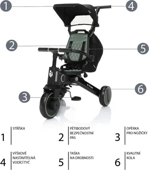 ZOPA TRIKE X TRIKE TRICIKLO,LUNAR GREY (6 / 6)