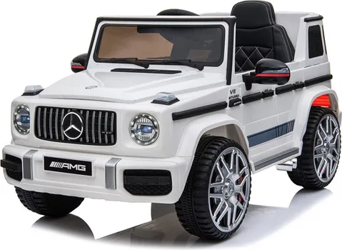 KIKKA BOO LICENCIRANI AUTO MERCEDES AMG G63 WHITE 12V7AH (1 / 4)