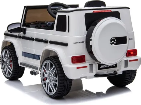 KIKKA BOO LICENCIRANI AUTO MERCEDES AMG G63 WHITE 12V7AH (3 / 4)