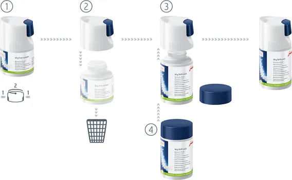 TABLETE ZA ČIŠĆENJE JURA MINI TABS 90G (3 / 3)