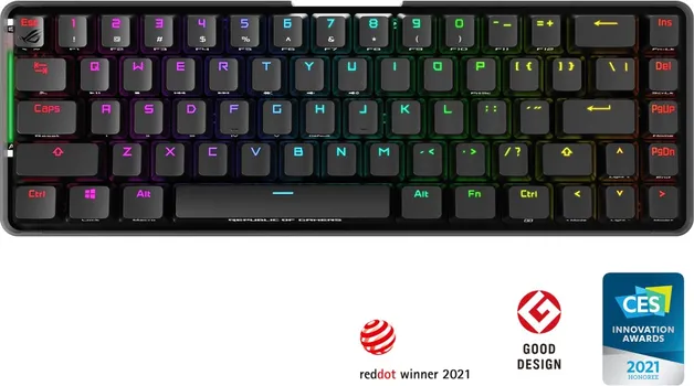 ASUS ROG FALCHION 65% WIRELESSGAMING MEHANIČKA TASTATURA,USB VEZA, AURA SYNC OSVJETLJENJE (1 / 3)