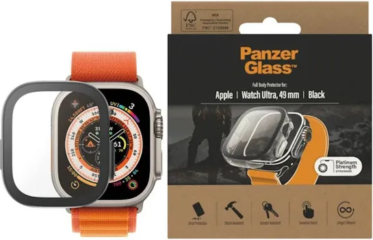 APPLE PROVIDNI OKVIR PANZERGLASS WATCH [ULTRA 49MM FULL BODY BLACK] (1 / 1)