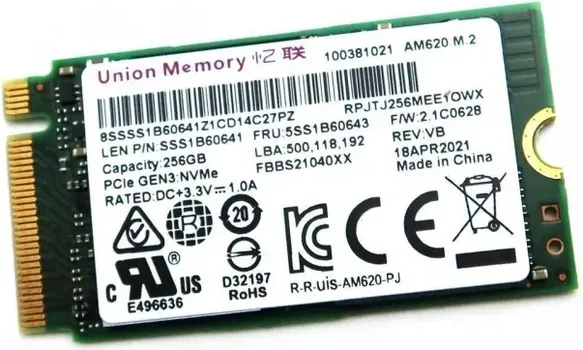 UNION 256GB / SSD M.2 NVME / 2242 (1 / 2)