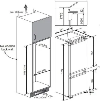 BEKO BCSA 285K 4 SN [193L / 78L] (3 / 7)