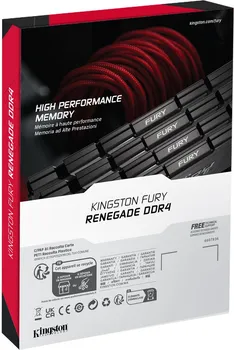 KINGSTON DIMM DDR4 8GB / 3200MT/S KF432C16RB2/8 FURY RENEGADE BLACK XMP (6 / 12)