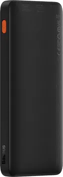 BASEUS AIRPOW 20W 10000MAH POWERBANK (BLACK) │ KAPACITET: 10,000MAH / 74WH │ SNAGA: 5V/3A (MAKS.) │ TIP: LI-POLYMER │ PORTOVI: MICROUSB, USB-C (ULAZ/IZLAZ), USB-A │ DIMENZIJE: 153.5 X 69.4 X 26.9 MM │ TEŽINA: 446 G (6 / 7)
