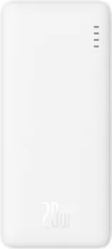 BASEUS AIRPOW 20W 10000MAH POWERBANK (WHITE) │ KAPACITET: 10,000MAH / 74WH │ SNAGA: 5V/3A (MAKS.) │ TIP: LI-POLYMER │ PORTOVI: MICROUSB, USB-C (ULAZ/IZLAZ), USB-A │ DIMENZIJE: 153.5 X 69.4 X 26.9 MM │ TEŽINA: 446 G (1 / 5)