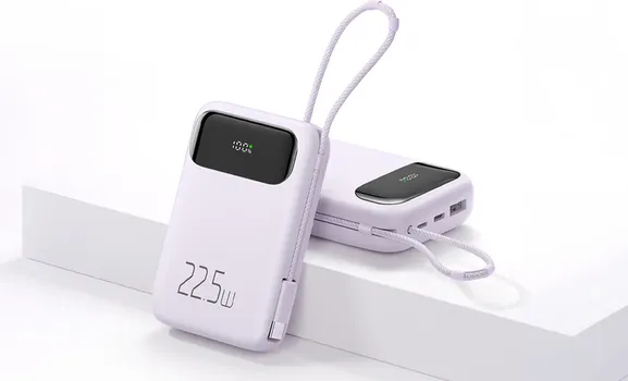 MCDODO MC-3245 (PURPLE) POWERBANK │ KAPACITET: 10.000 MAH (NOMINALNO 5800 MAH) │ ULAZ: LIGHTNING (5V - 2A), USB-C (18W) │ IZLAZ: USB-A (22.5W), USB-C (20W), USB-C KABL (22.5W) │ UKUPNA STRUJA: 5V - 3A │ MATERIJAL: ABS + PC │ DIMENZIJE: 103 X 67.5 X 26 MM │ TEŽINA: 240 G (4 / 7)