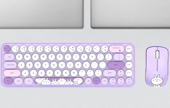 MOFII IBEAN PRO NEW (PURPLE) COMBO KOMPLET TASTATURA I MIŠ │ TIP POVEZIVANJA: BEŽIČNO, 2.4 GHZ RF │ DOSEG: DO 10 M │ TASTATURA: 68 TASTERA, NAPAJANJE 2X AAA BATERIJE │ MIŠ: 3 TASTERA + SKROL TOČKIĆ, 1200 DPI, NAPAJANJE 1X AA BATERIJA │ KOMPATIBILNOST: WINDOWS 2000/XP/ME/VISTA/7/8/10 │ DIMENZIJE TASTATURE: 317.2 X 104.4 MM │ DIMENZIJE MIŠA: 14.5 X 6.5 MM │ DIMENZIJE PRIJEMNIKA: 14.5 X 6.5 MM │ TEŽINA TASTATURE: 419 G │ TEŽINA MIŠA: 80 G (2 / 2)