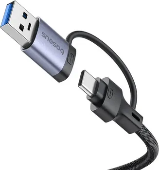 BASEUS ULTRAJOY 4U1 HUB USB-A&USB-C NA 3XUSB3.0+USB-C+RJ45 (B0005280B811-14) │ BOJA: SIVA │ PORTOVI: 3X USB-A, 1X USB-C, 1X RJ45 │ USB-C NAPON: 5V - 3A │ USB-A BRZINA: DO 5 GBPS │ RJ45 BRZINA: DO 1000 MBPS │ IZLAZ: 5V - 0.9A │ KOMPATIBILNOST: WINDOWS, MACOS, LINUX │ MATERIJAL: ALUMINIJSKA LEGURA + PC/ABS │ DIMENZIJE: 26 X 120 X 16 MM │ TEŽINA: 58,5 G │ DUŽINA KABLA: 22,5 CM (5 / 7)