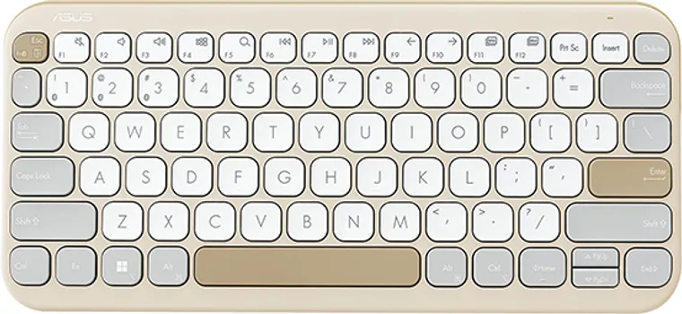 ASUS TASTATURA KW100 MARSHMALLOW WIRELESS (BEIGE) (1 / 2)