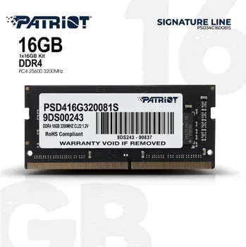 PATRIOT SO-DIMM DDR4 16GB / 3200MHz PSD416G320081S SIGNATURE LINE (1 / 4)