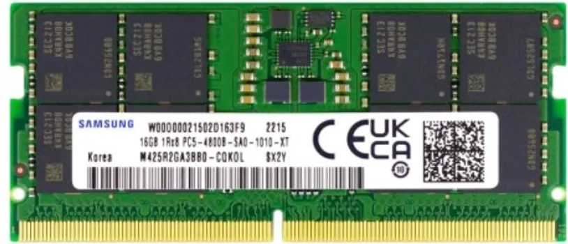 SO-DIMM DDR5 8GB / 5600MHZ N/A (1 / 1)