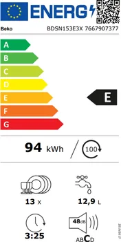 BEKO BDSN 153E3 X [13]