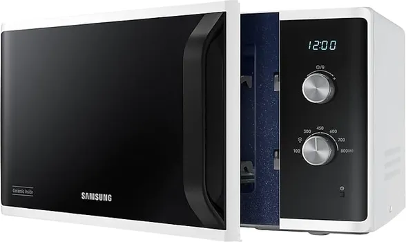 SAMSUNG MS23K3614AW/E2 MIKROTALASNA PEĆNICA, 800W, ZAPREMINA: 23L, DUAL DIAL, BIJELA BOJA (1 / 5)