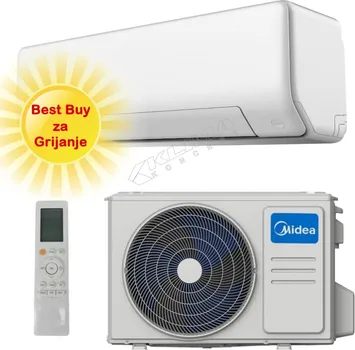 MIDEA KLIMA UREDJAJ ALL EASY PRO INVERTER 3,5 KW MSEPBU-12HRFN8-QRD0GW / MOX330-12HFN8-QRD6GW (1 / 1)