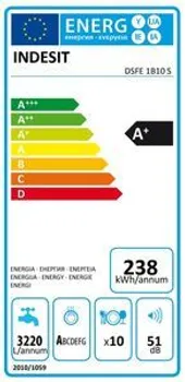 INDESIT DSFE 1B10 S [45cm] (4 / 6)