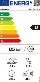 WHIRLPOOL WFO 3O33 PL X [60cm] (6 / 8)