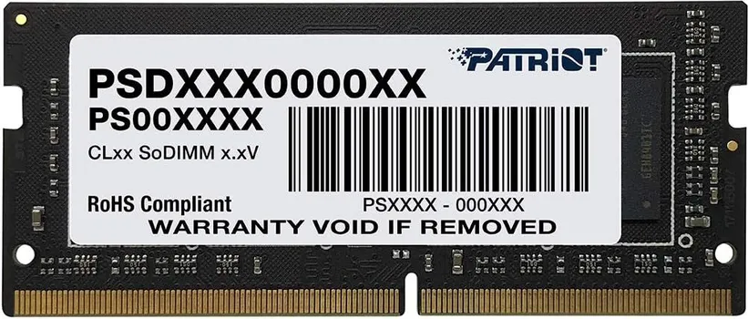 PATRIOT SO-DIMM DDR4 8GB / 3200MHZ (1 / 2)