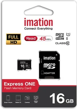 IMATION 16GB / MICROSD / UHS-I CLASS 10 + ADAPTER (1 / 1)