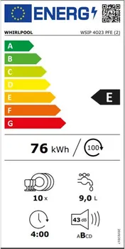 WHIRLPOOL WSIP 4O23 PFE [45cm] (11 / 12)