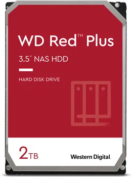 WESTERN DIGITAL RED PLUS NAS 2TB / HDD 3.5 / SATA III / CACHE 512MB WD20EFPX (1 / 2)