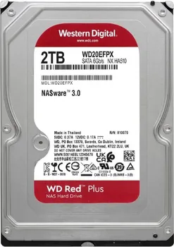 WESTERN DIGITAL RED PLUS NAS 2TB / HDD 3.5 / SATA III / CACHE 512MB WD20EFPX (3 / 5)