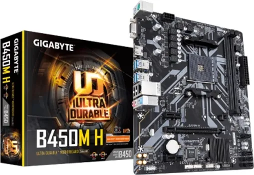 BIOSTAR MB B450 AM4 2 X DDR4 DIMM 1 X M.2 4 X SATA III 1 X HDMI PORT (1 / 5)