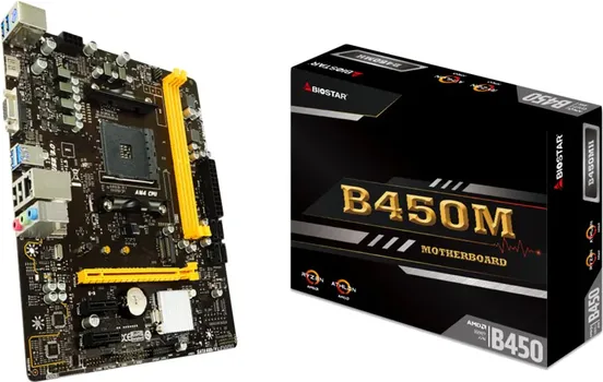 BIOSTAR MB B450 AM4 2 X DDR4 DIMM 1  (1 / 1)