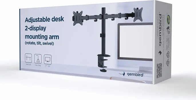 GEMBIRD MA-D2-01 [13-27in / 7kg max / 2] (5 / 5)