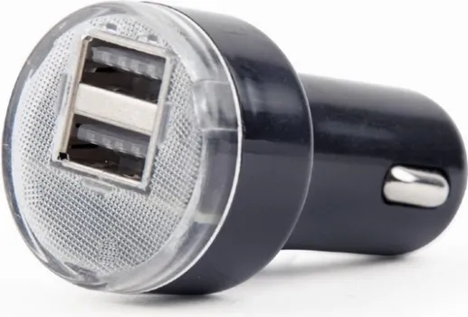 2-PORTNI USB PUNJAČ ZA AUTO, 2,1 A, CRNI (1 / 3)
