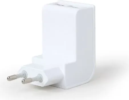 2-PORT UNIVERSAL USB CHARGER, 2.1 A, WHITE (3 / 4)