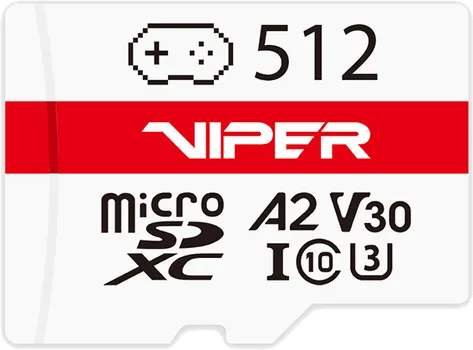 512GB / MICRO SDXC PATRIOT VIPER PV512GGM32MCX (1 / 2)