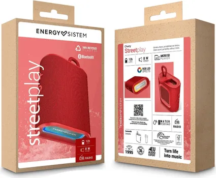 ENERGY SISTEM STREETPLAY CHERRY [BLUETOOTH / 45MM] (6 / 8)