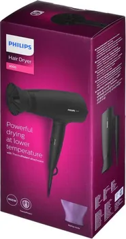 PHILIPS 3000 SERIES BHD308/10 FEN │ BRZINE: 3 │ NIVOI GRIJANJA: 3 │ MOTOR: DC │ HLADAN VAZDUH: DA │ IONSKA FUNKCIJA: NE │ SNAGA: 1600W │ NAPON: 220-240V │ DIZAJN: CRNA BOJA, PREKLOPNA DRŠKA, PRSTEN ZA KAČENJE │ KABAL: 1.8M │ PRIBOR: 2 MLAZNICE (KONCENTRATORSKA, BEZ DIFUZORSKE) │ PREDVIĐEN ZA PUTOVANJA: DA │ (3 / 3)