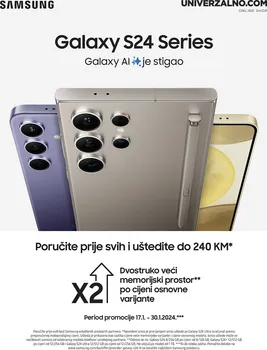 SAMSUNG GALAXY S24 5G 8GB / 256GB (58 / 58)