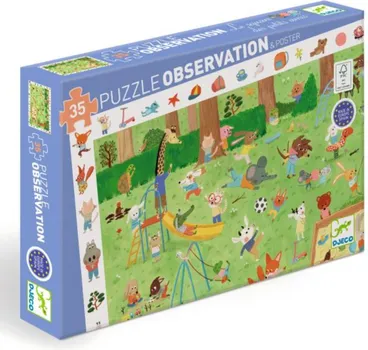 PUZZLE 35 -61X38CM PRIJATELJI U VRTU DJ07596 (1 / 2)