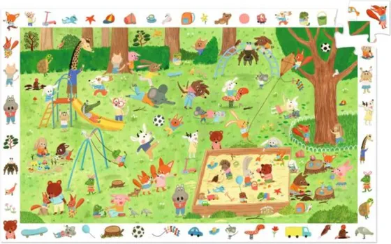 PUZZLE 35 -61X38CM PRIJATELJI U VRTU DJ07596 (2 / 2)