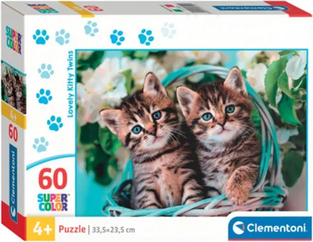 PUZZLE 60 NOLI LOVELY KITTY TWINS 2024 (1 / 1)