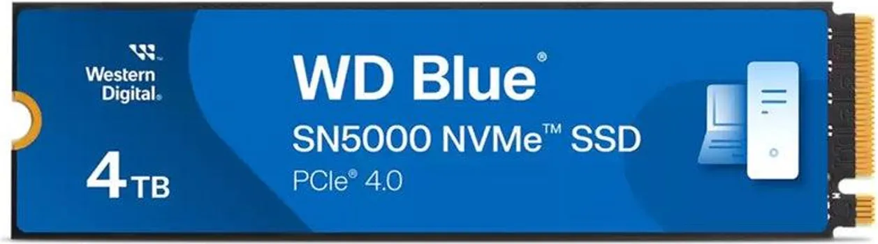 WESTERN DIGITAL WD BLUE SN5000 4TB / SSD M.2 NVME WDS400T4B0E (1 / 1)